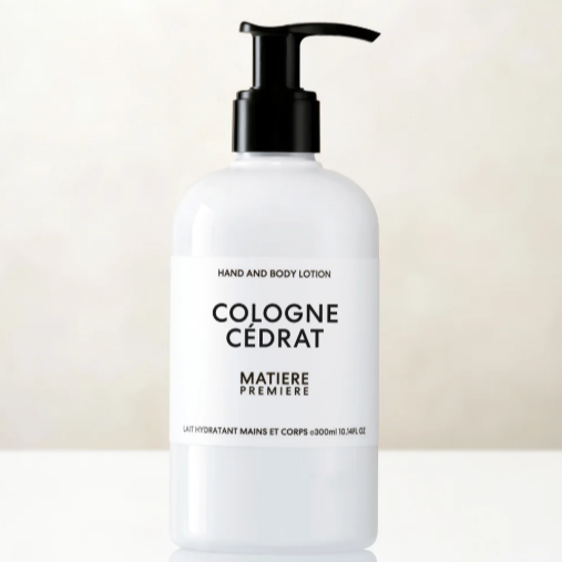 Cologne Cédrat Hand & Body Lotion – Matiere Premiere USA Cologne Cédrat Hand & Body Lotion – Matiere Premiere USA